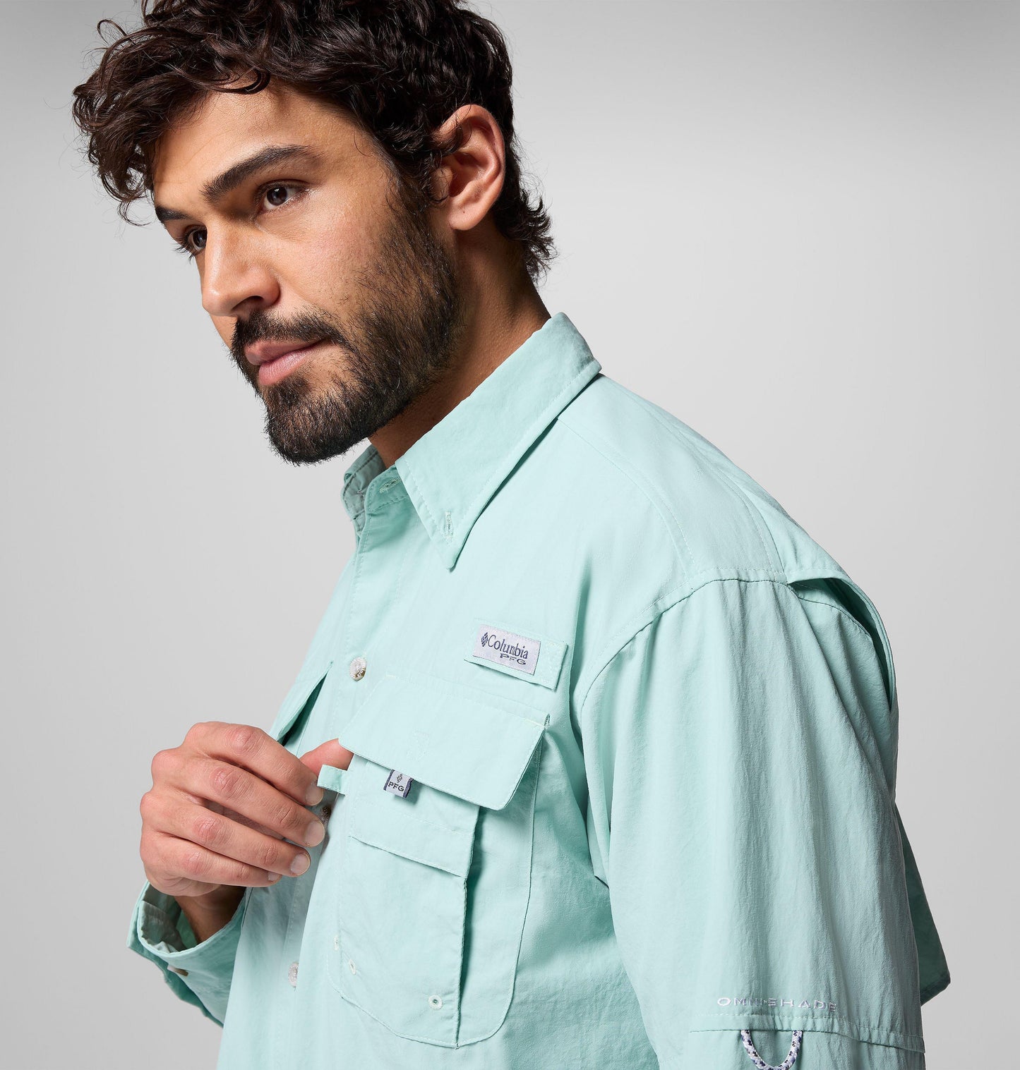 Camisa Columbia Caballero 1011621-357 detalle 2
