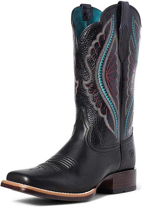 Ariat Ladies Primetime True Black Square Toe