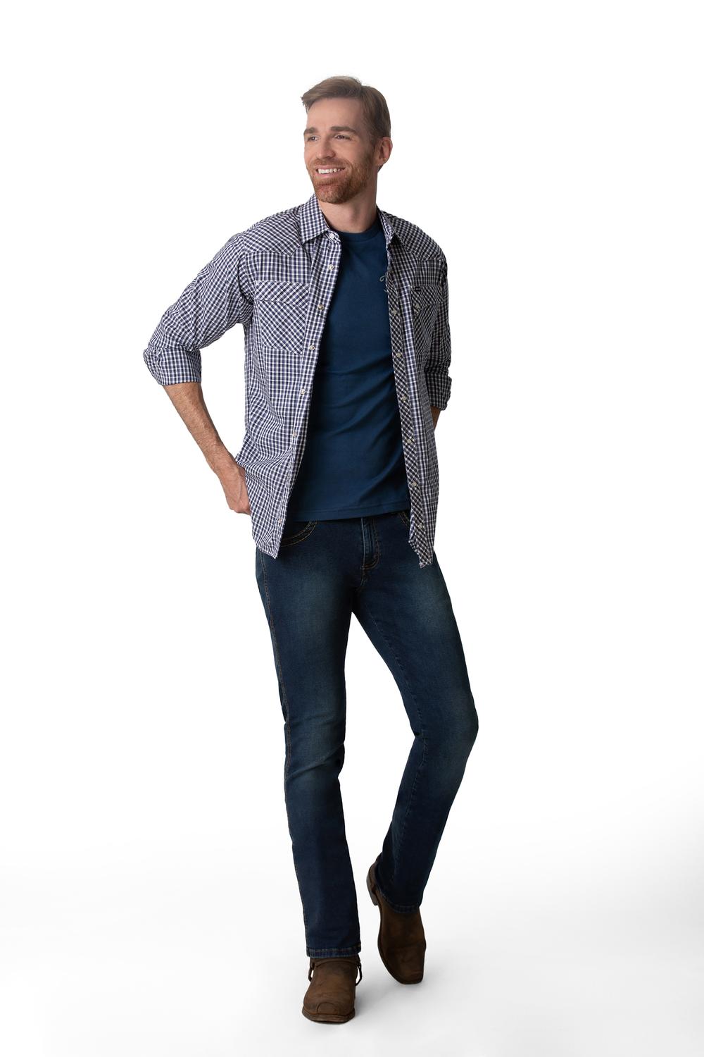 Agotado Pantalon Jeans Vaquero Slim Wrangler Hombre 753