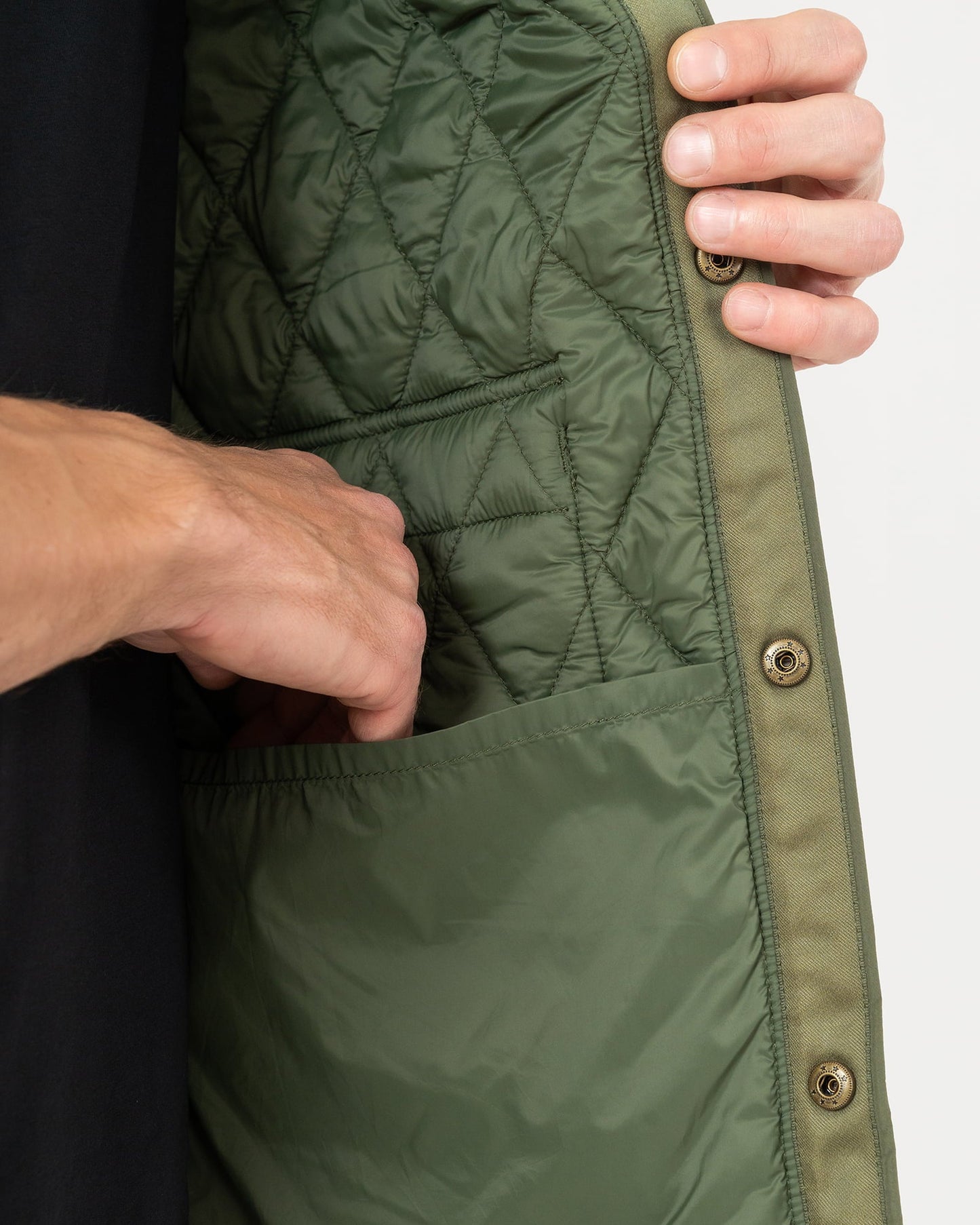 Chaleco Caballero Maja Sahuaro Verde Militar CCF41