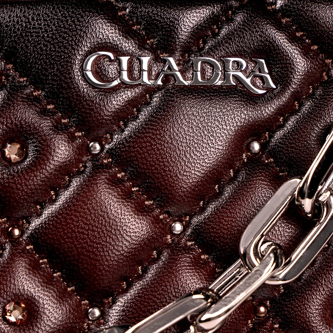 Crossbody en piel genuina para dama