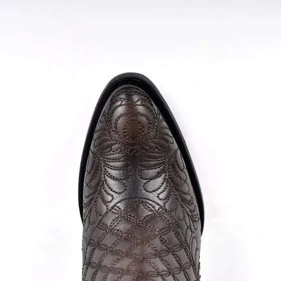 Bota casual en piel genuina para dama