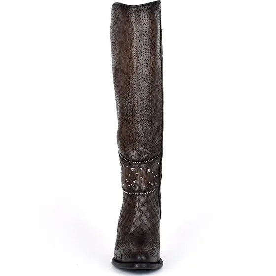 Bota casual en piel genuina para dama