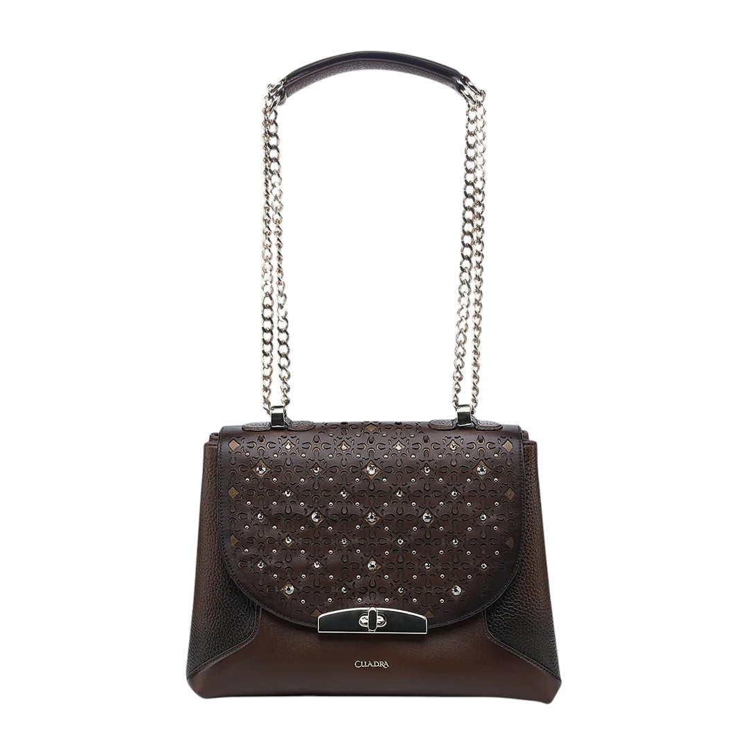 Crossbody en piel genuina para dama