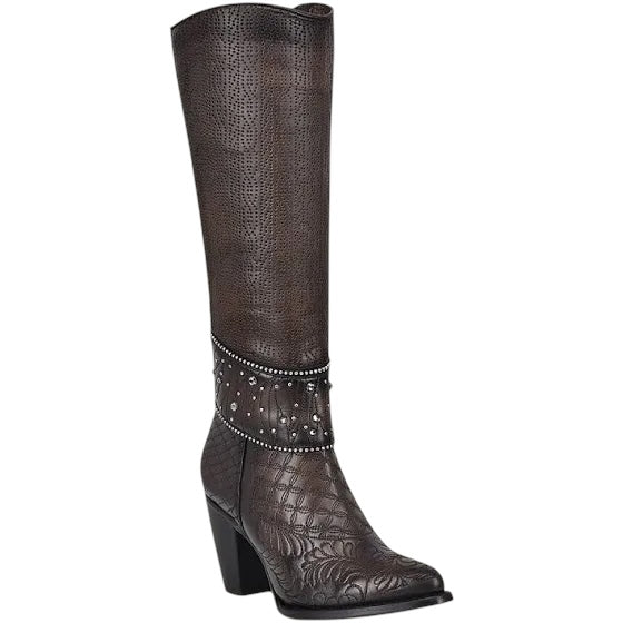Bota casual en piel genuina para dama