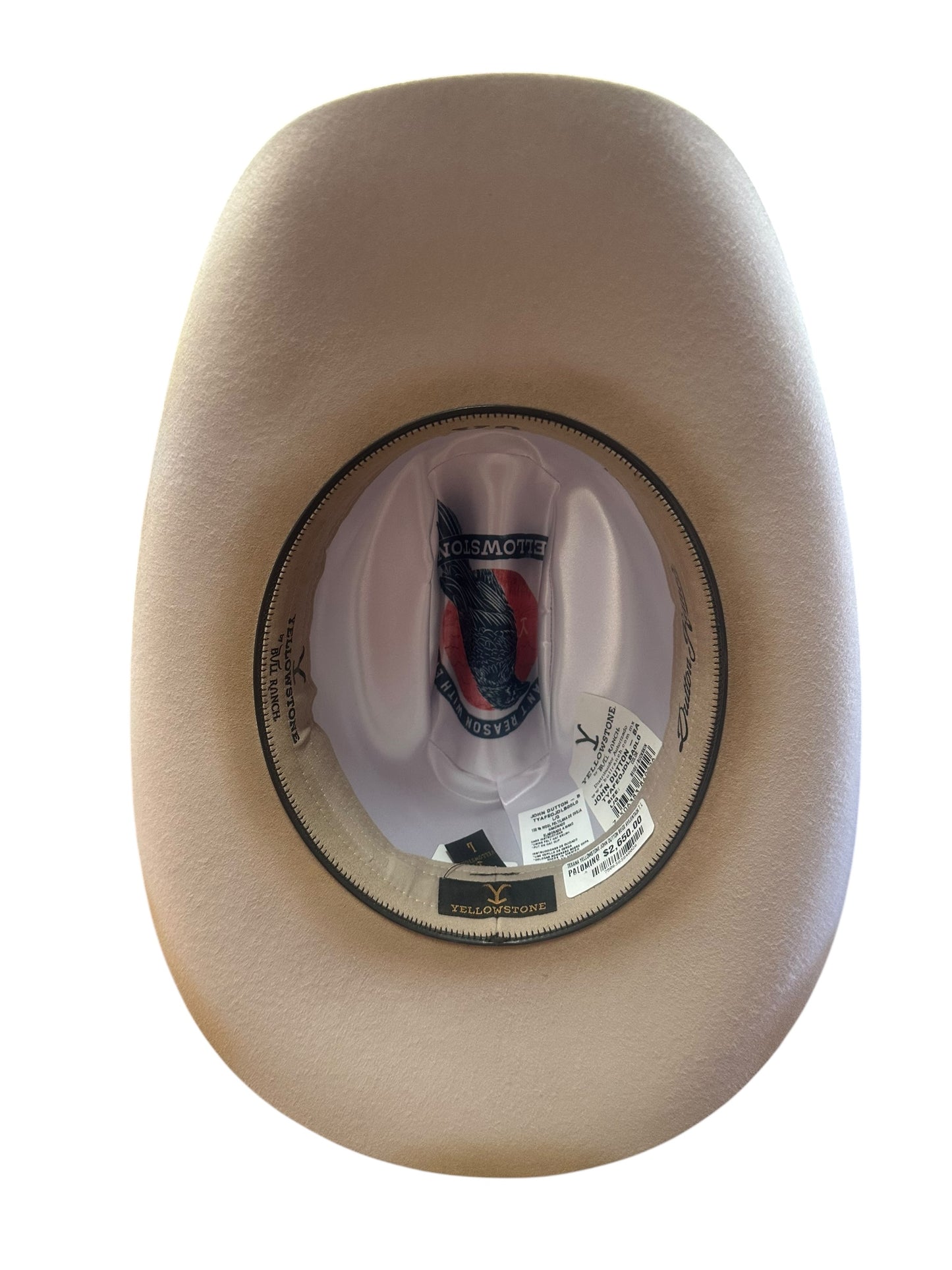 Sombrero Oficial Yellowstone Estilo John Dutton by BULL RANCH