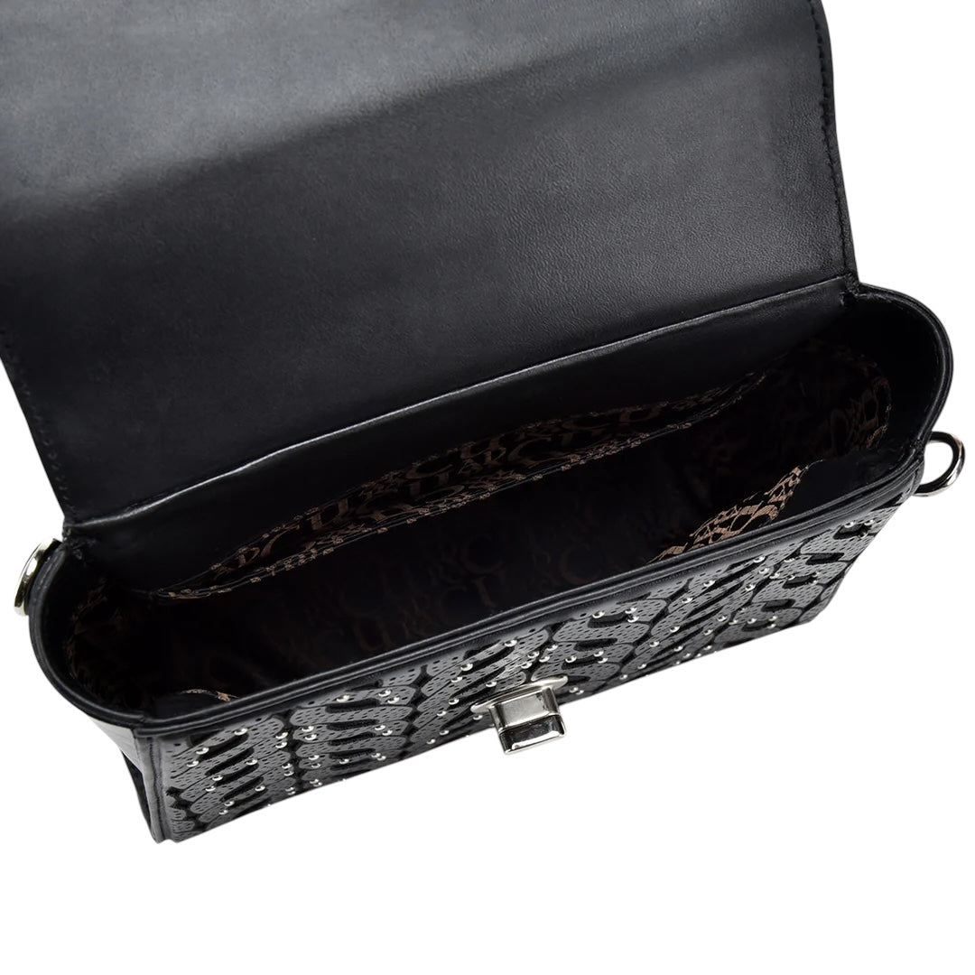 Bolso de mano en piel genuina de mantarraya para dama