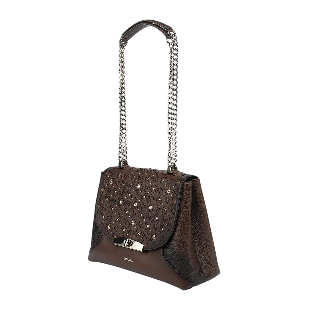 Crossbody en piel genuina para dama