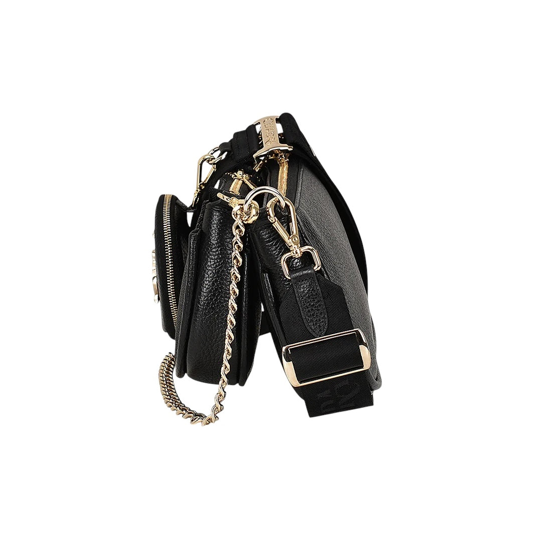 Crossbody en piel genuina de mantarraya para dama