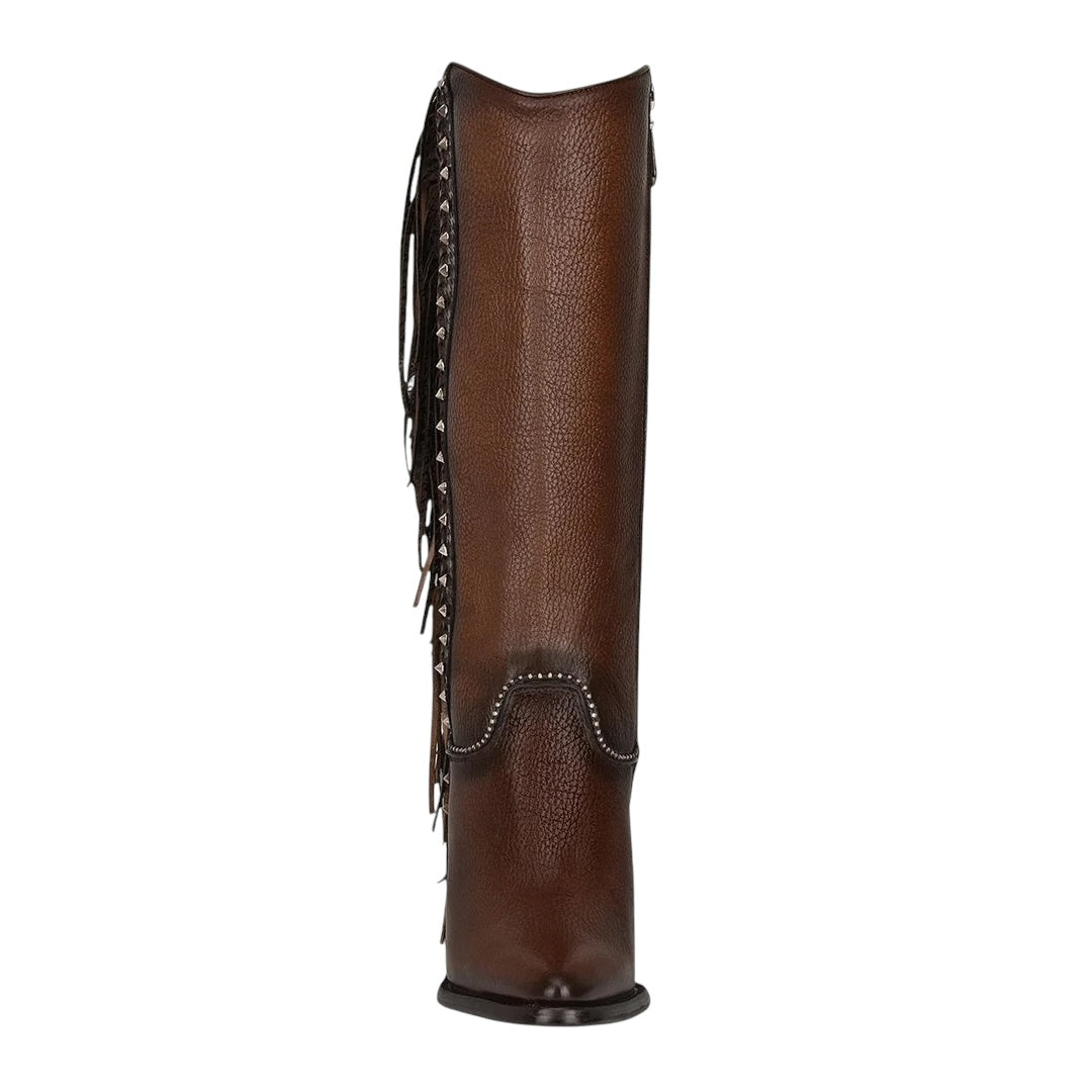 Bota tradicional en piel genuina para dama