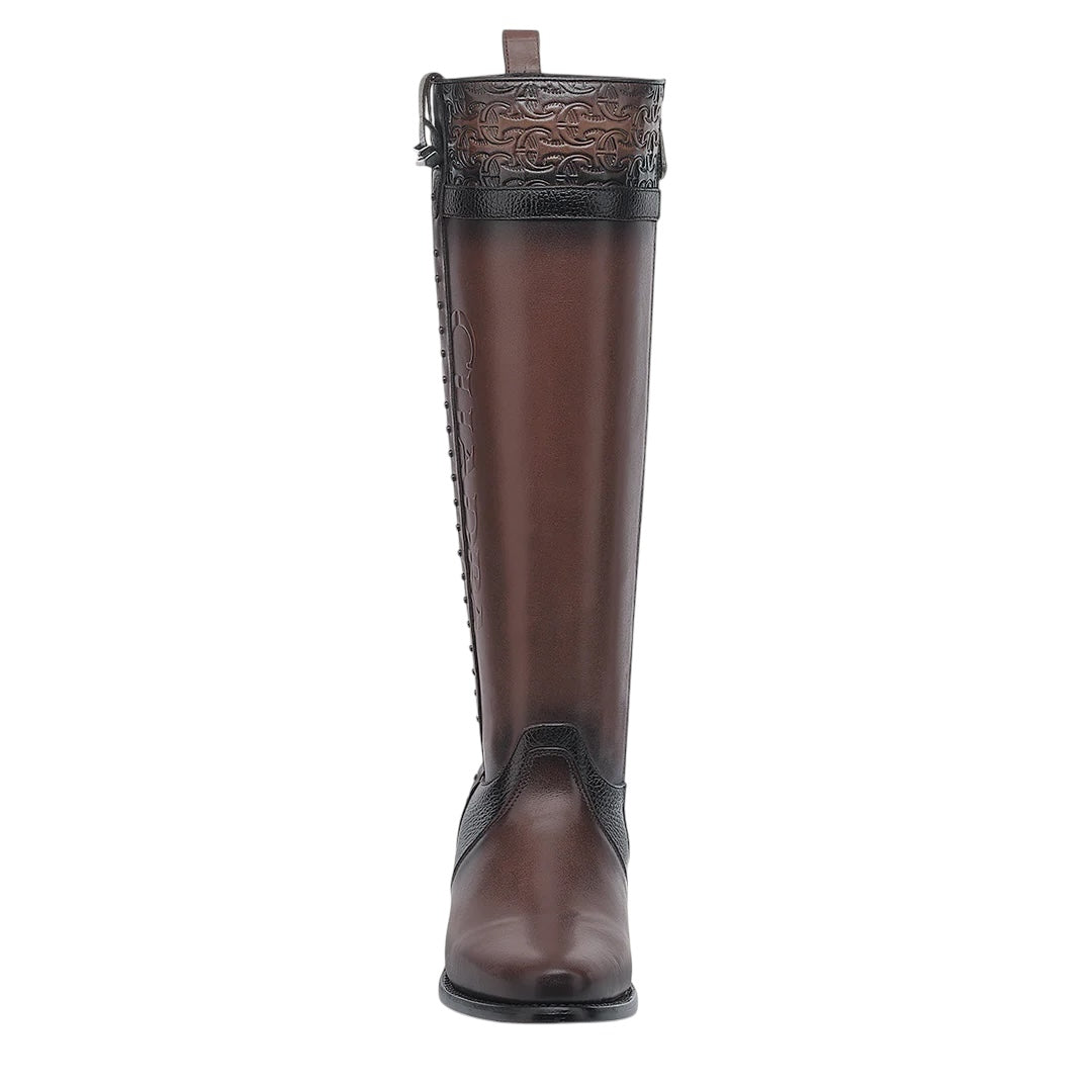 Bota casual en piel genuina para dama