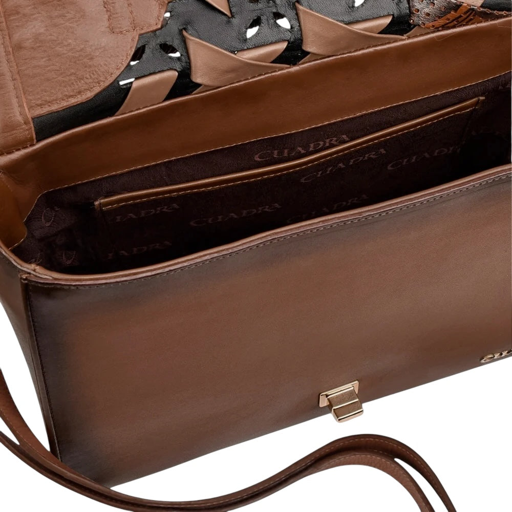 Bolso en piel genuina para dama