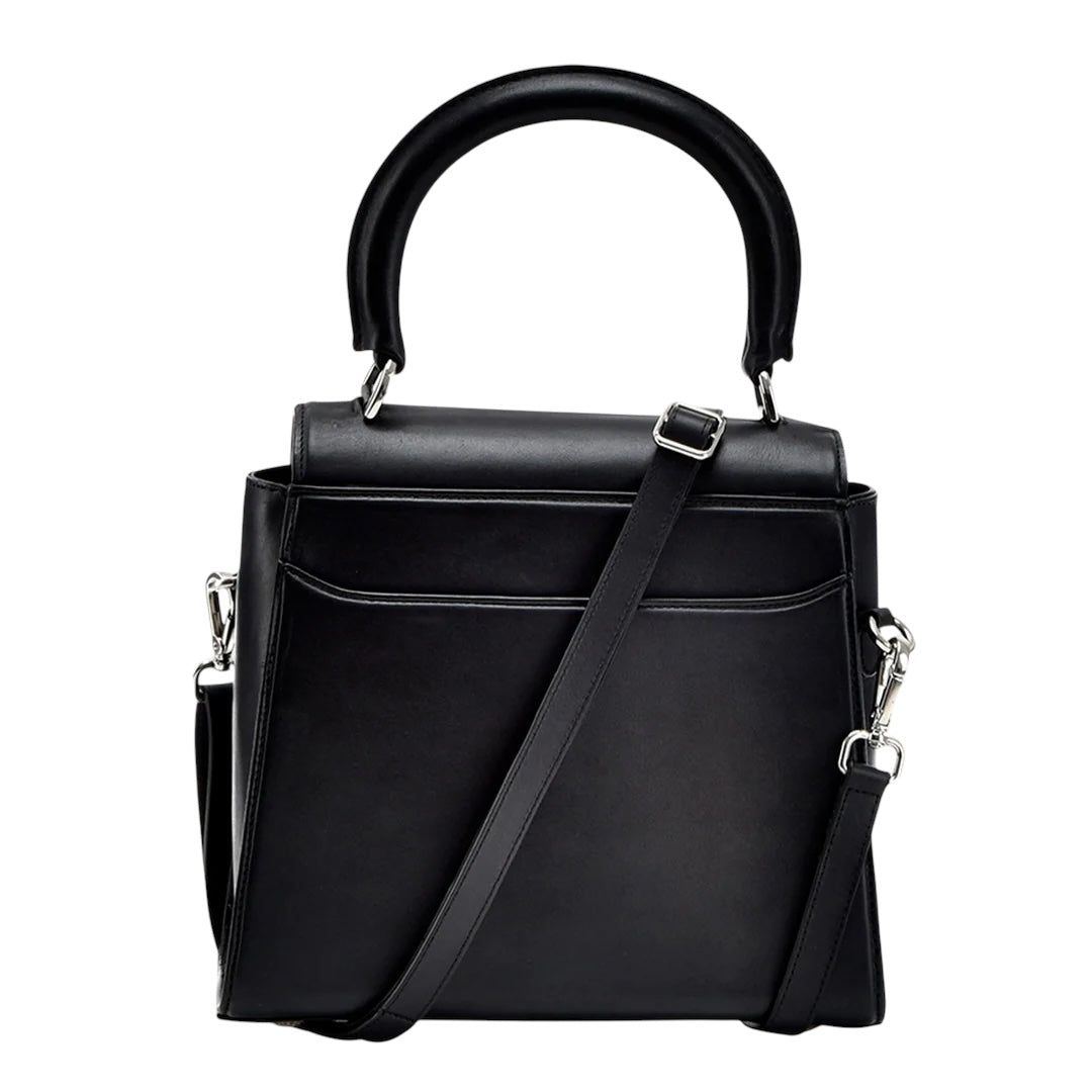 Bolso de mano en piel genuina de mantarraya para dama