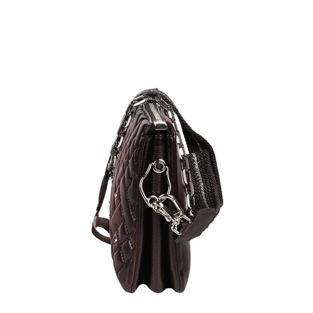 Crossbody en piel genuina para dama