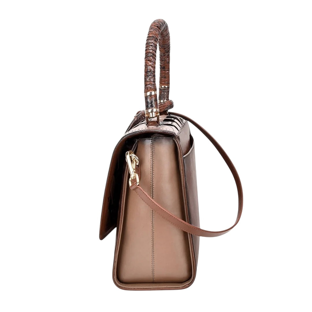 Bolso en piel genuina para dama