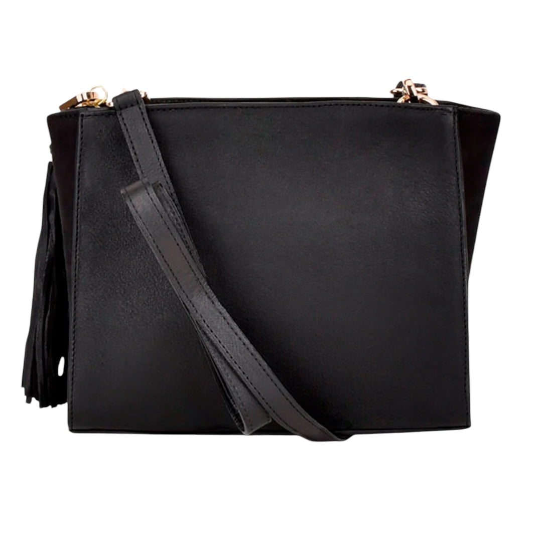 Crossbody en piel genuina de mantarraya para dama