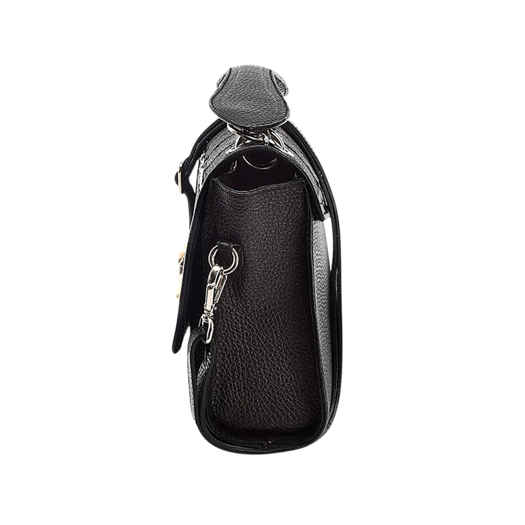 Bolso de mano en piel genuina de mantarraya para dama