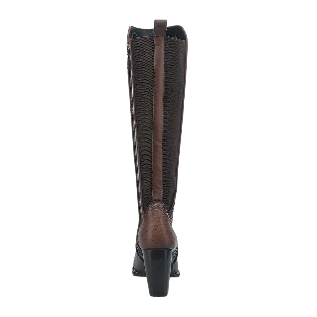 Bota casual en piel genuina para dama