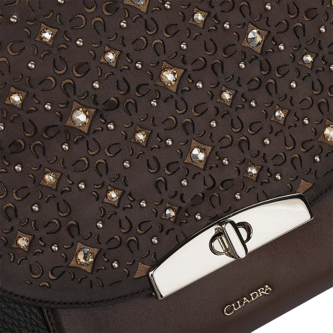 Crossbody en piel genuina para dama