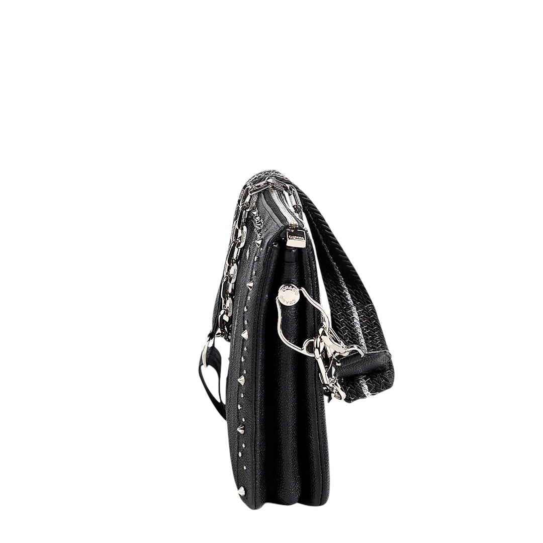 Crossbody en piel genuina de mantarraya para dama