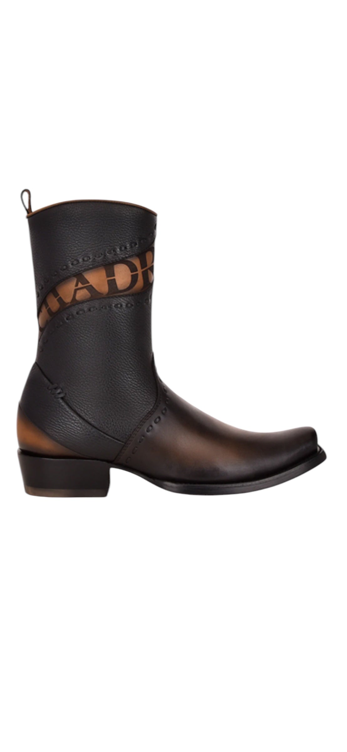 Bota casual en piel genuina para caballero