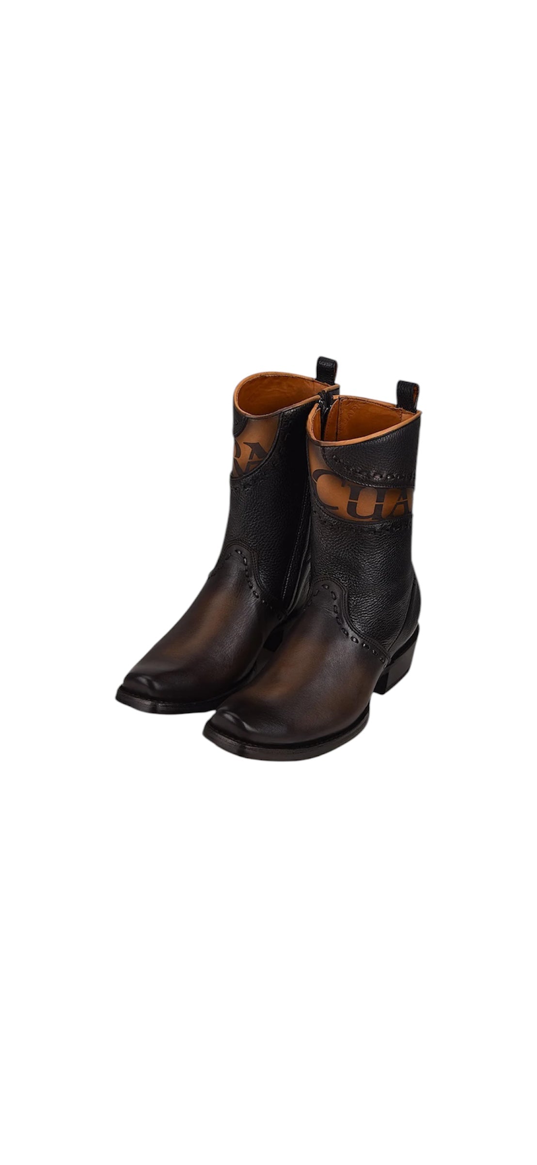 Bota casual en piel genuina para caballero