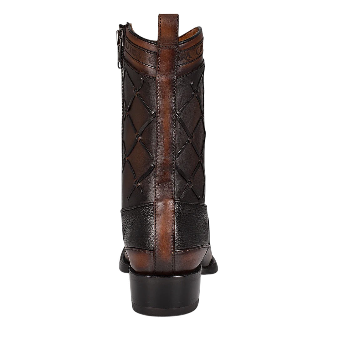 Bota casual en piel genuina para caballero