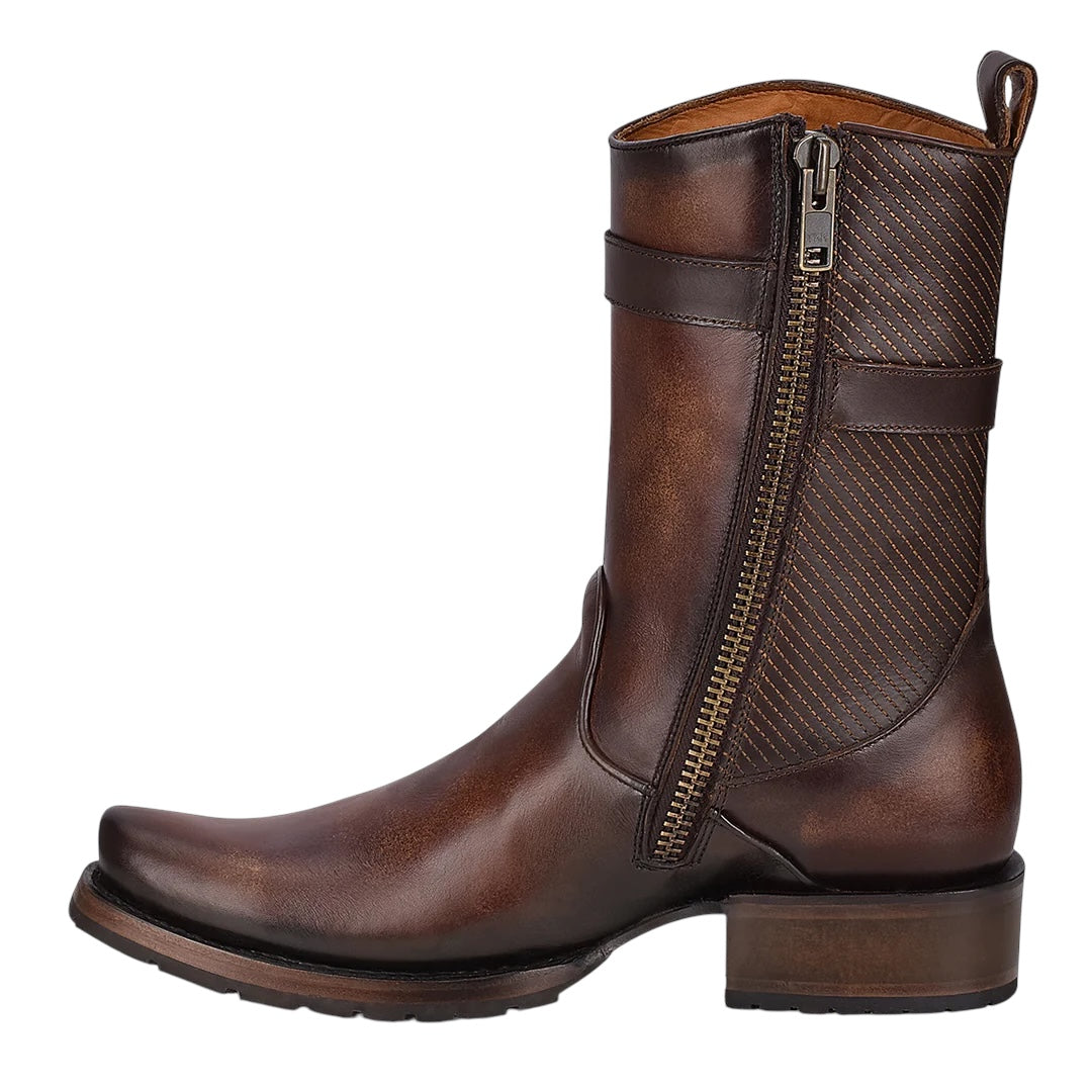 Bota urbana en piel genuina para caballero