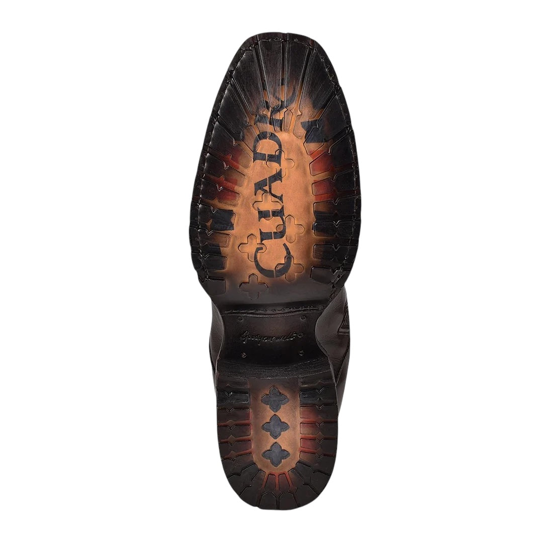 Bota urbana en piel genuina para caballero
