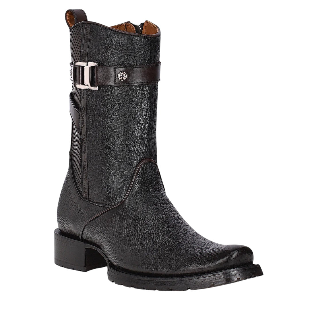 Bota urbana en piel genuina para caballero