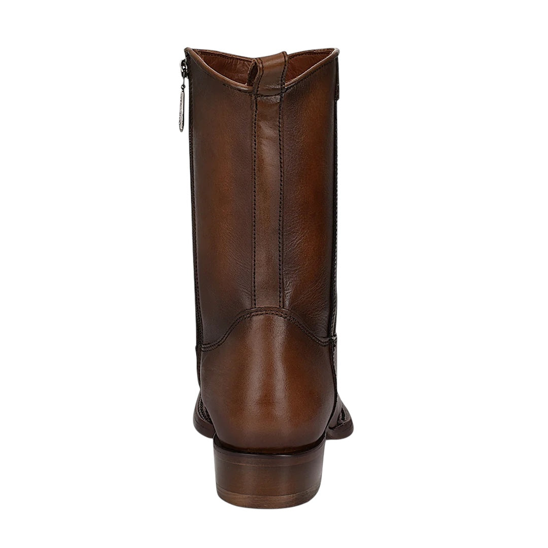 Bota casual en piel genuina de fuscus para caballero