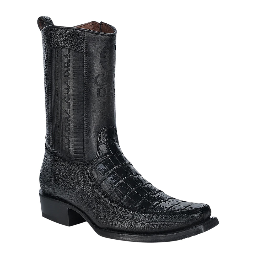Bota casual en piel genuina de moreleti para caballero