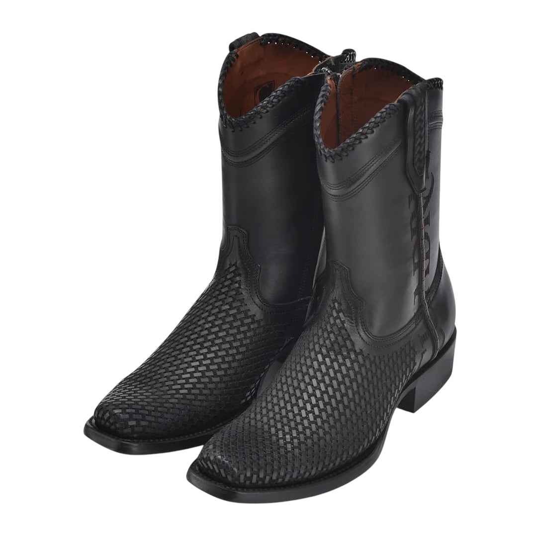 Bota casual en piel genuina para caballero