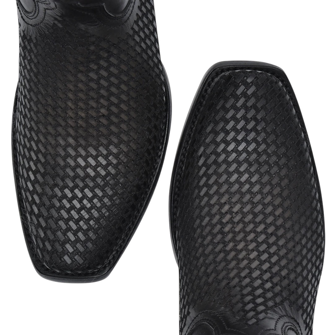 Bota casual en piel genuina para caballero