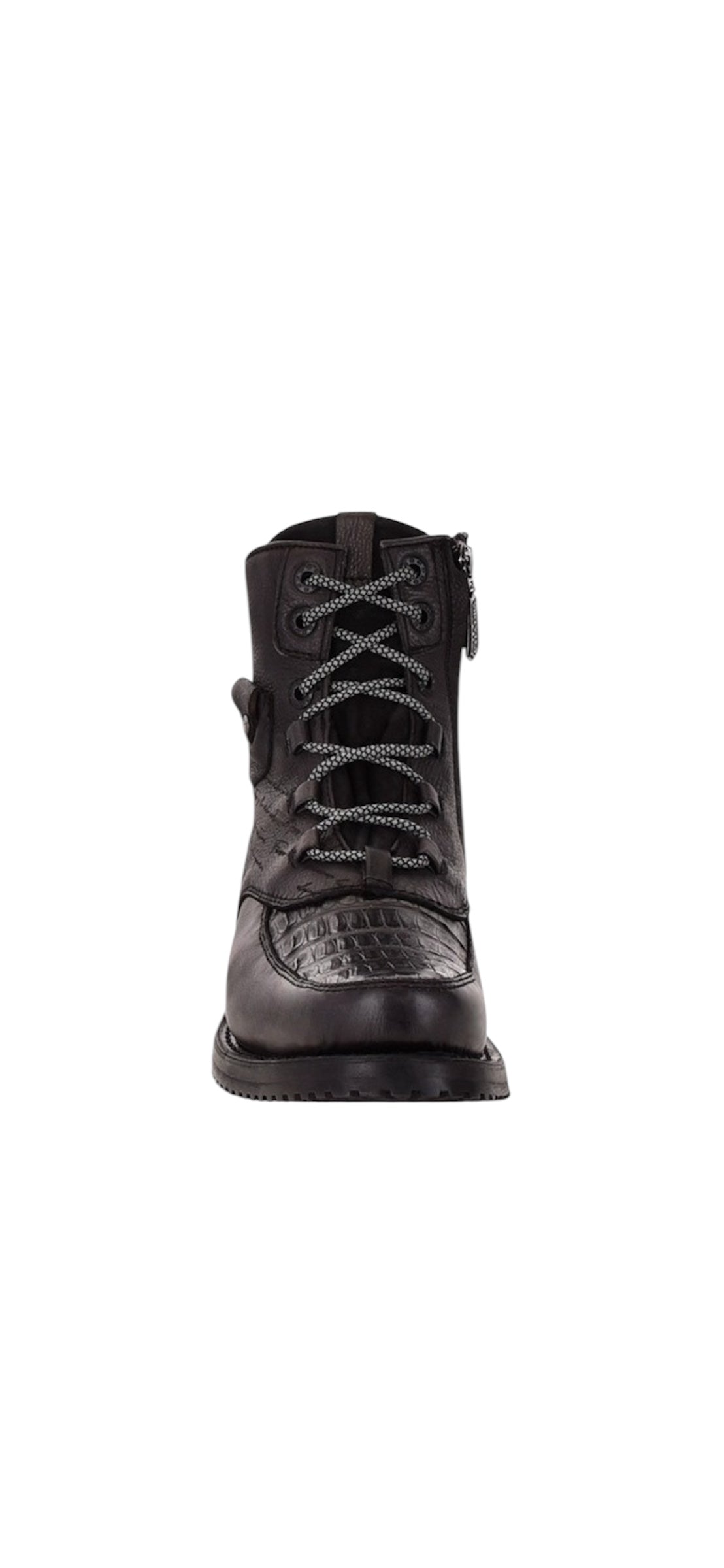 Botines Caballero En Piel Genuina De Fuscus Negro