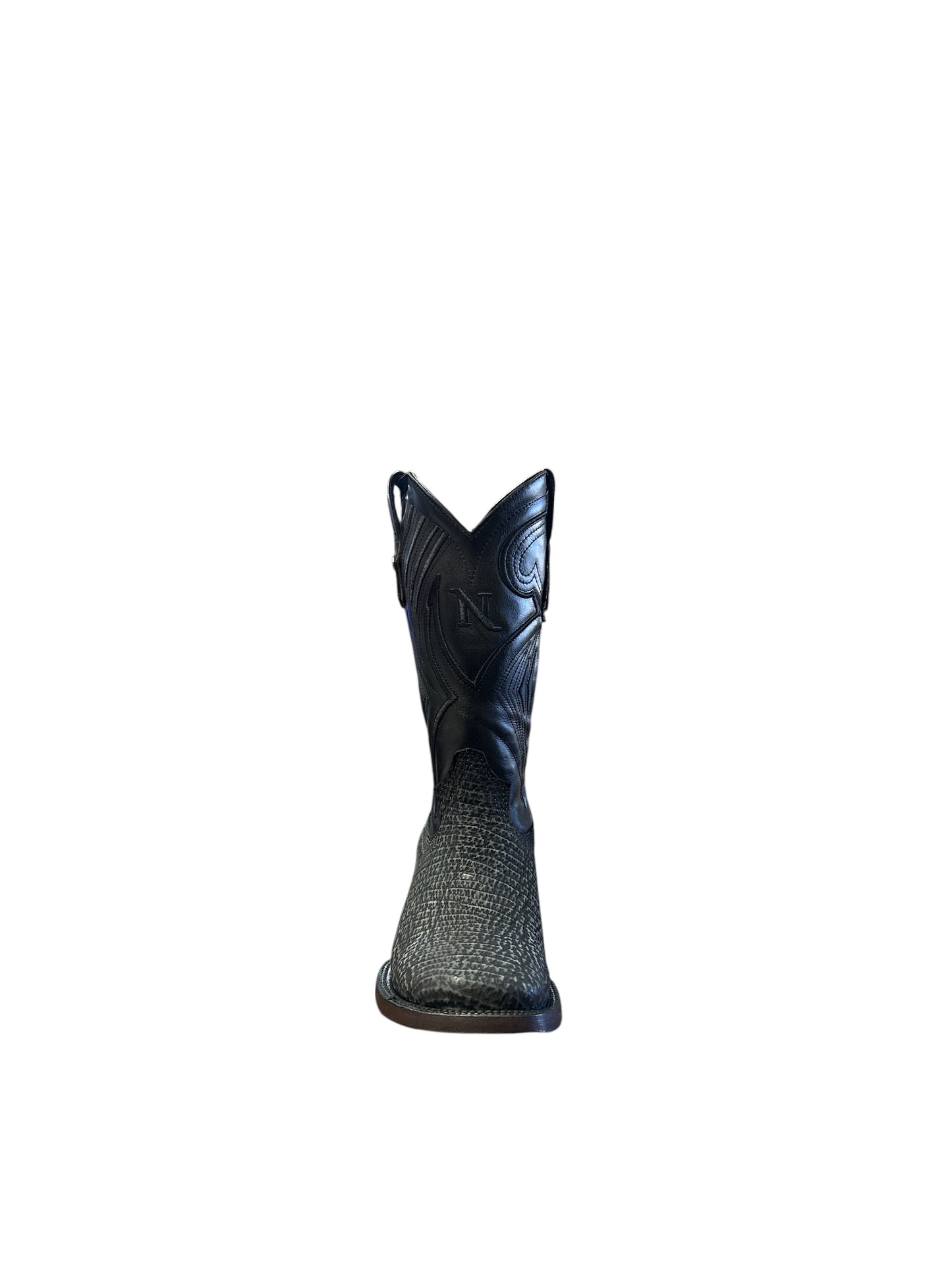 Bota Nelore Tiburon gris Exotico