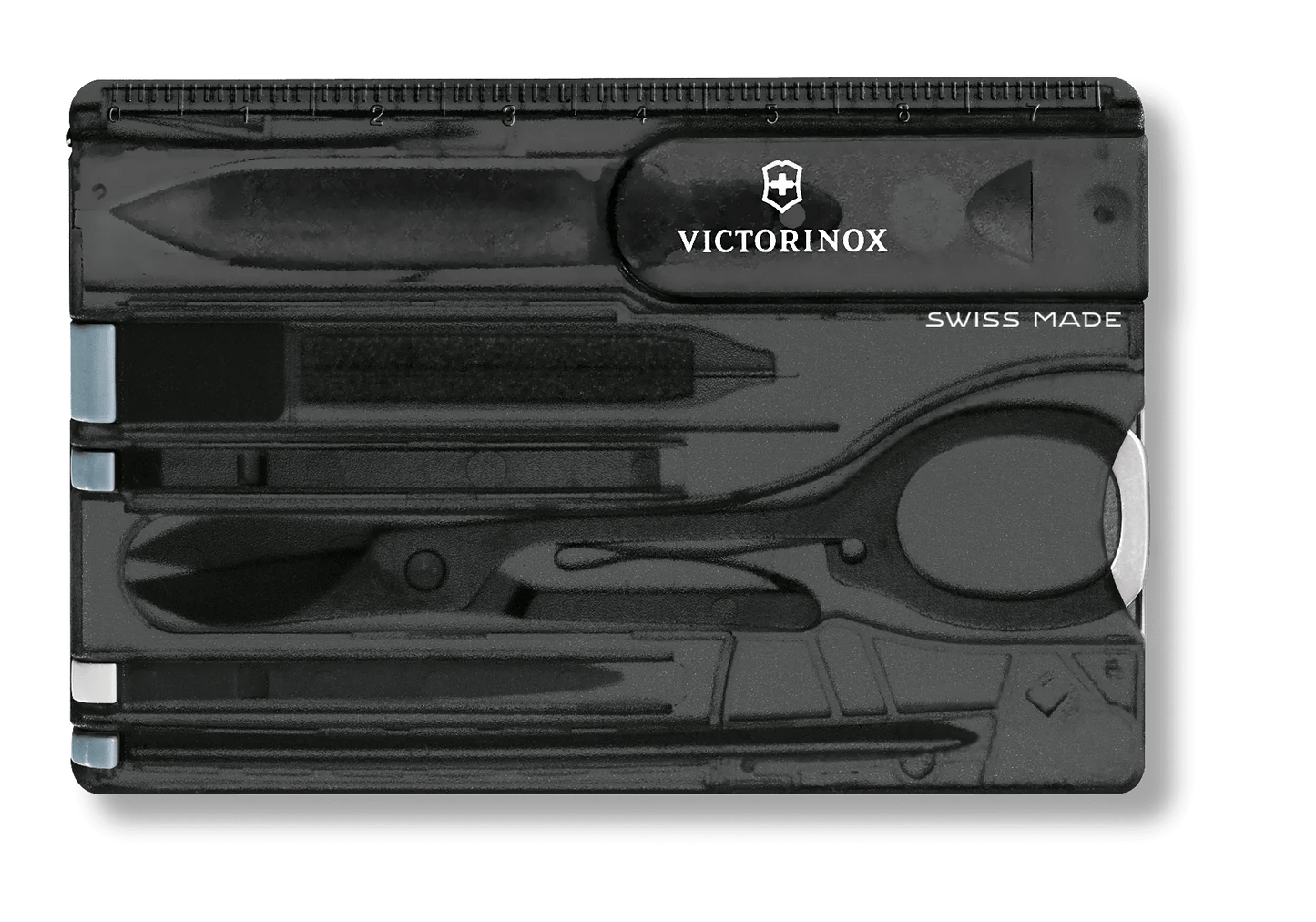 Victorinox SwissCard Negra Transparente 0.7133.T3