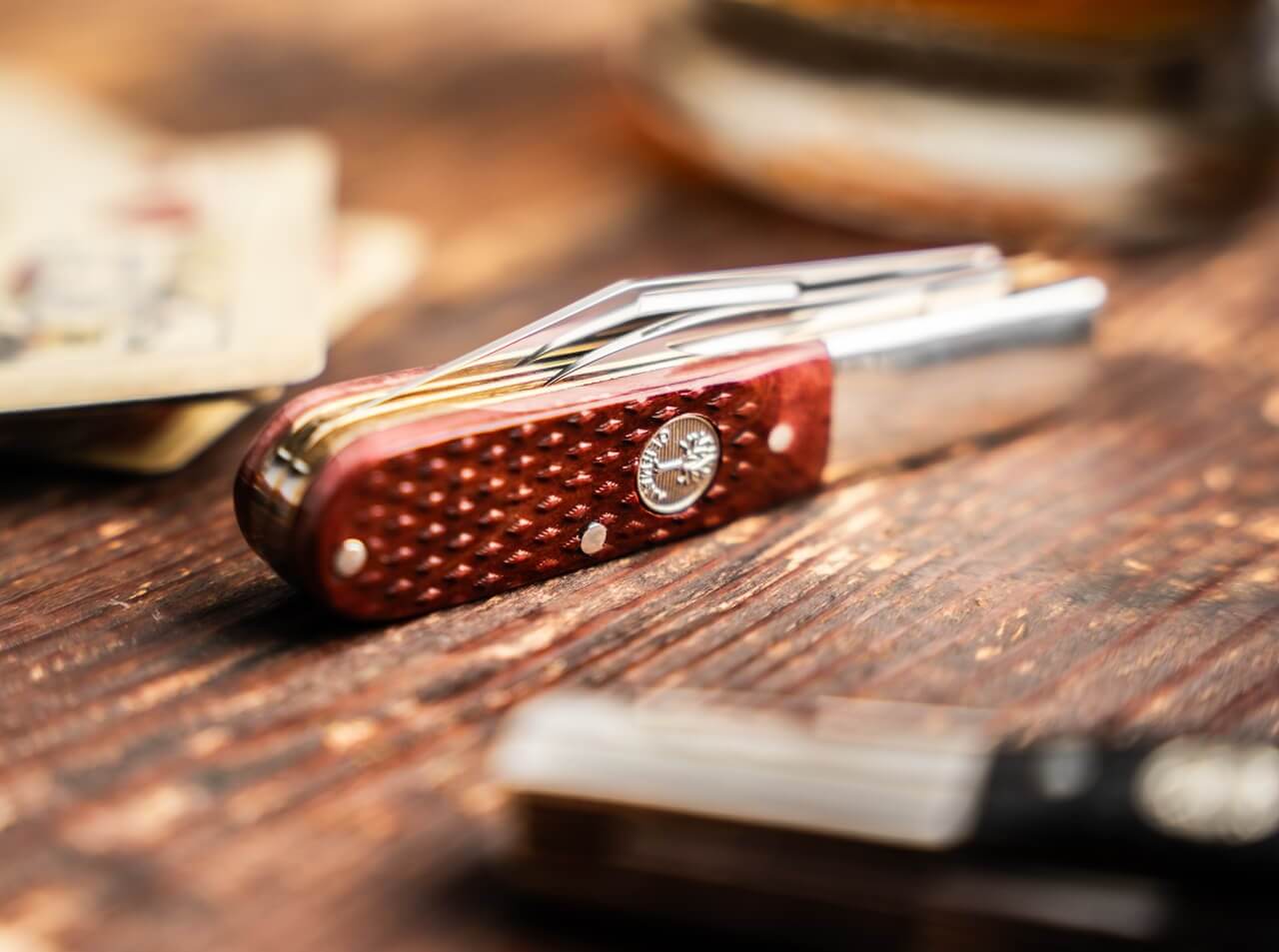 Boker Treebrand 2 BLD Barlow Brown Checkered Bone 110892