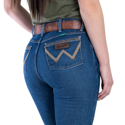Wrangler Mujer High Rise Corte Bota S167 detalle 3