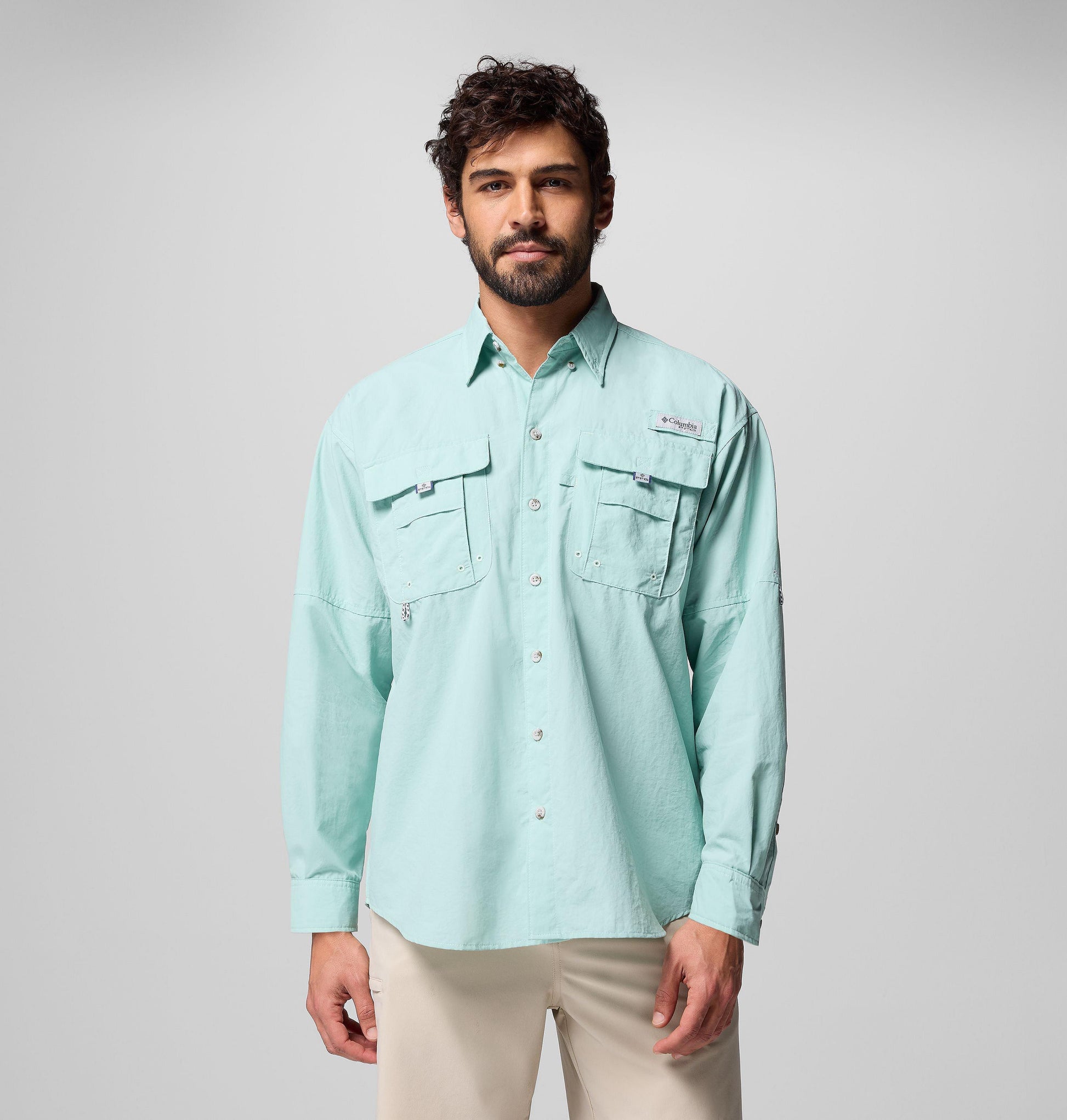 Camisa Columbia Caballero 1011621-357 frente