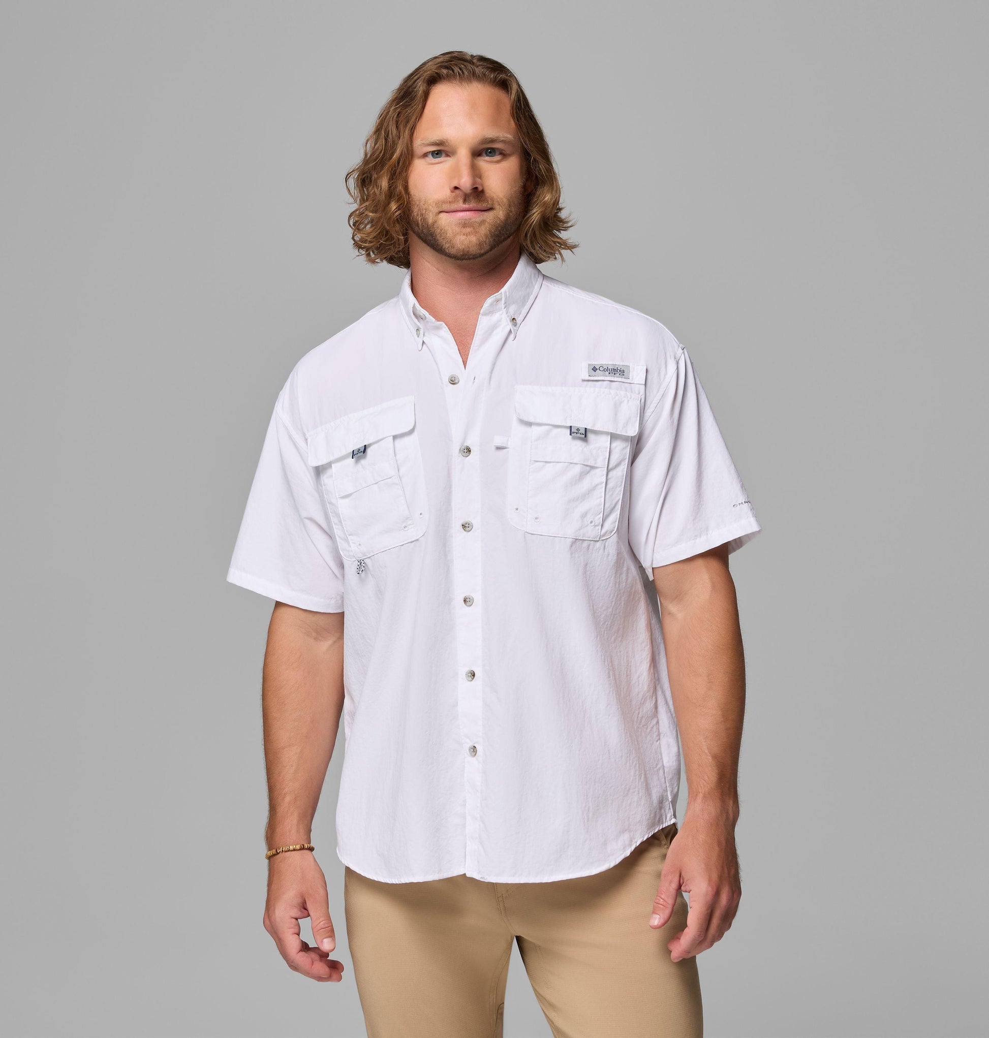 Camisa Columbia Caballero 1011651-103 frente