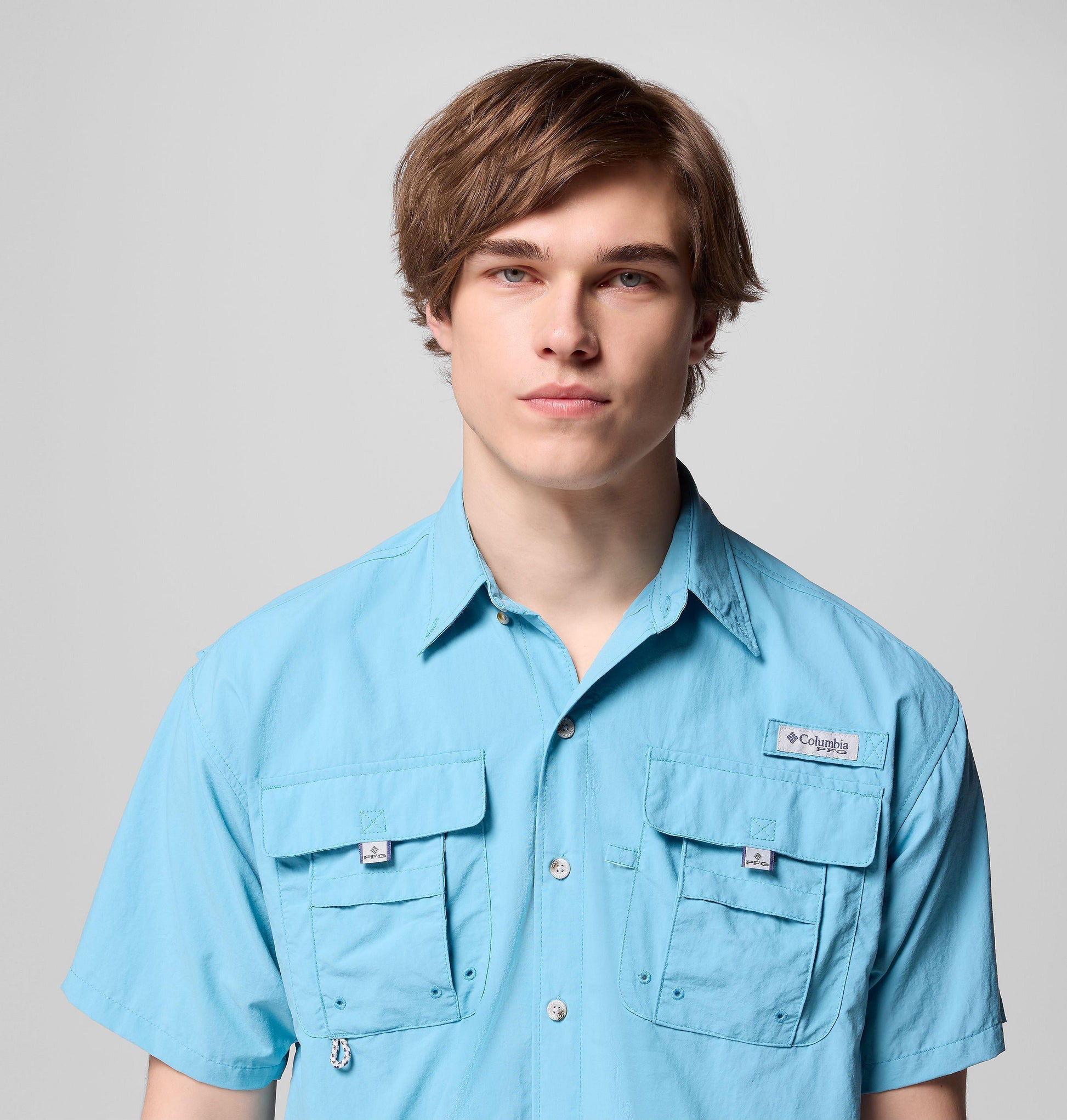 Camisa Columbia Caballero 1011651-457 detalle 2
