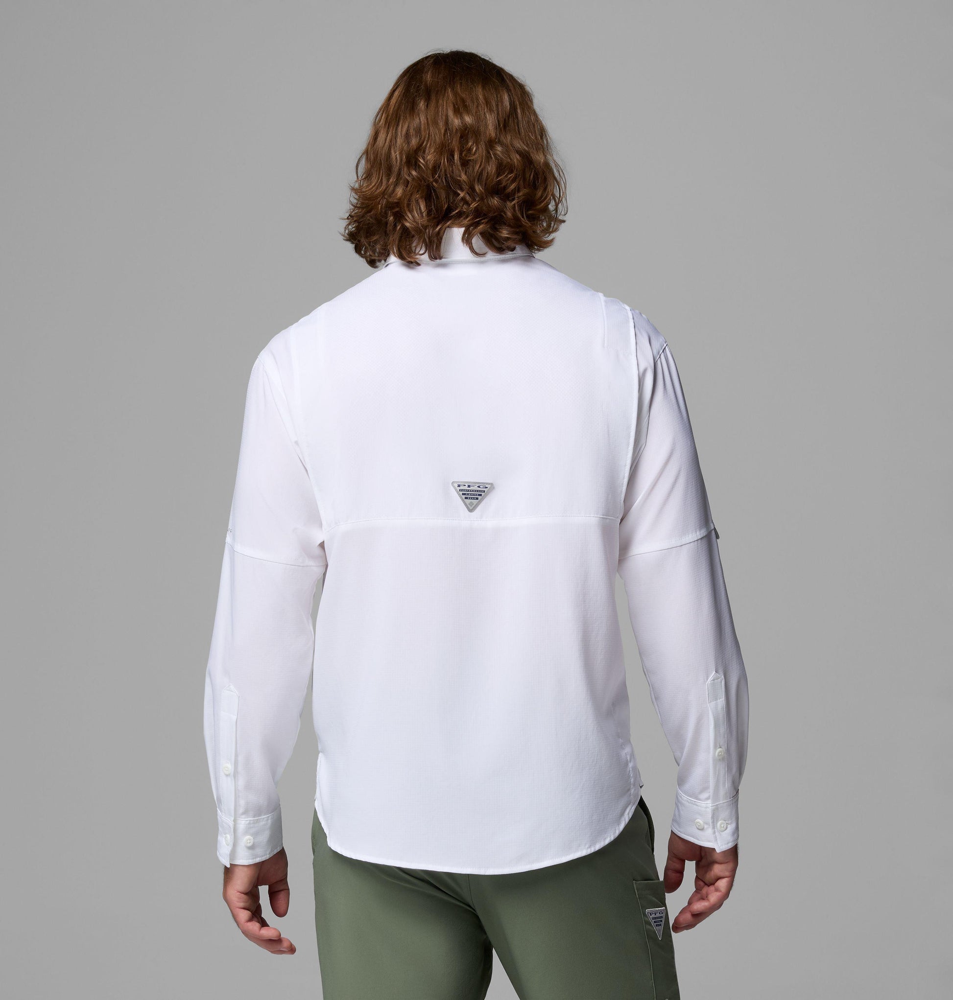 Camisa Columbia Caballero 1286061-100 espalda