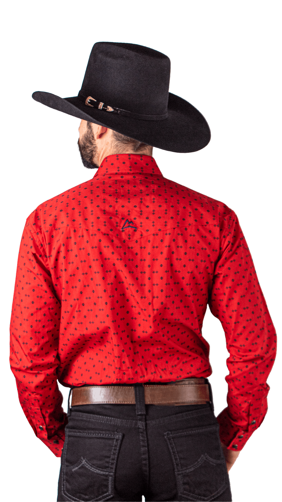 Camisa Vaquera Nativo Base Roja CHH148