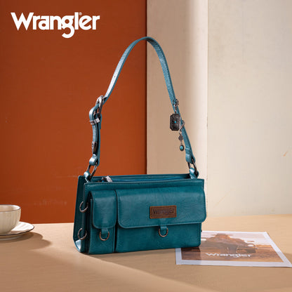 Bolsa Wrangler WG300-523TQ turquesa frontal