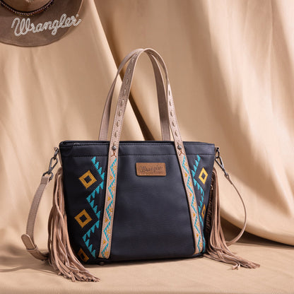 Bolsa Wrangler WG233-2009BK negra detalle