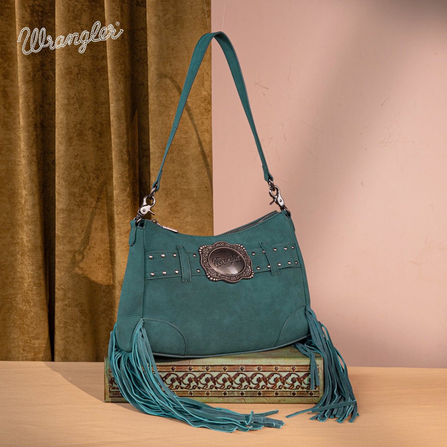 Bolsa Wrangler WG241-2022TQ turquesa vista principal