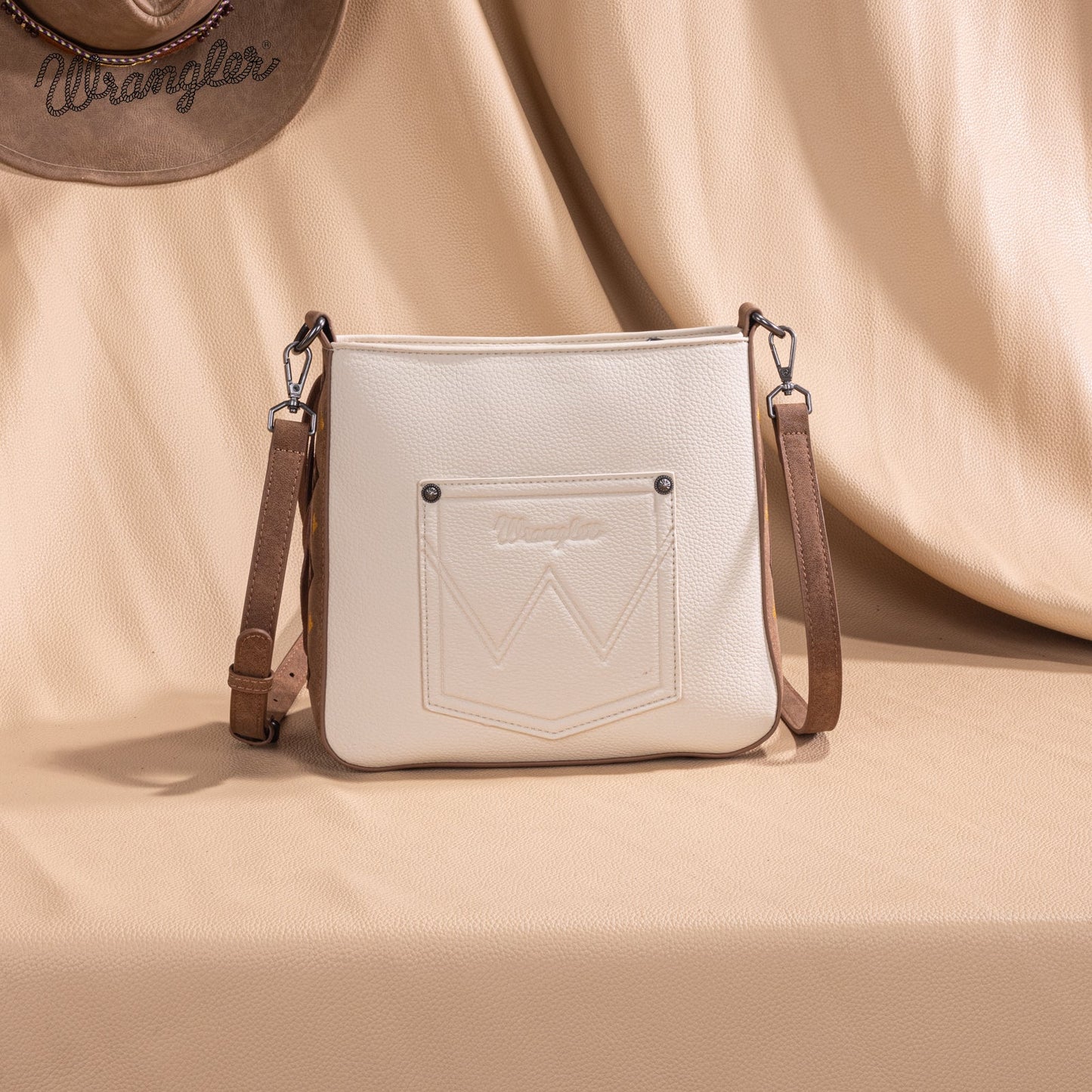 Bolsa Wrangler WG233-8360BG beige lateral