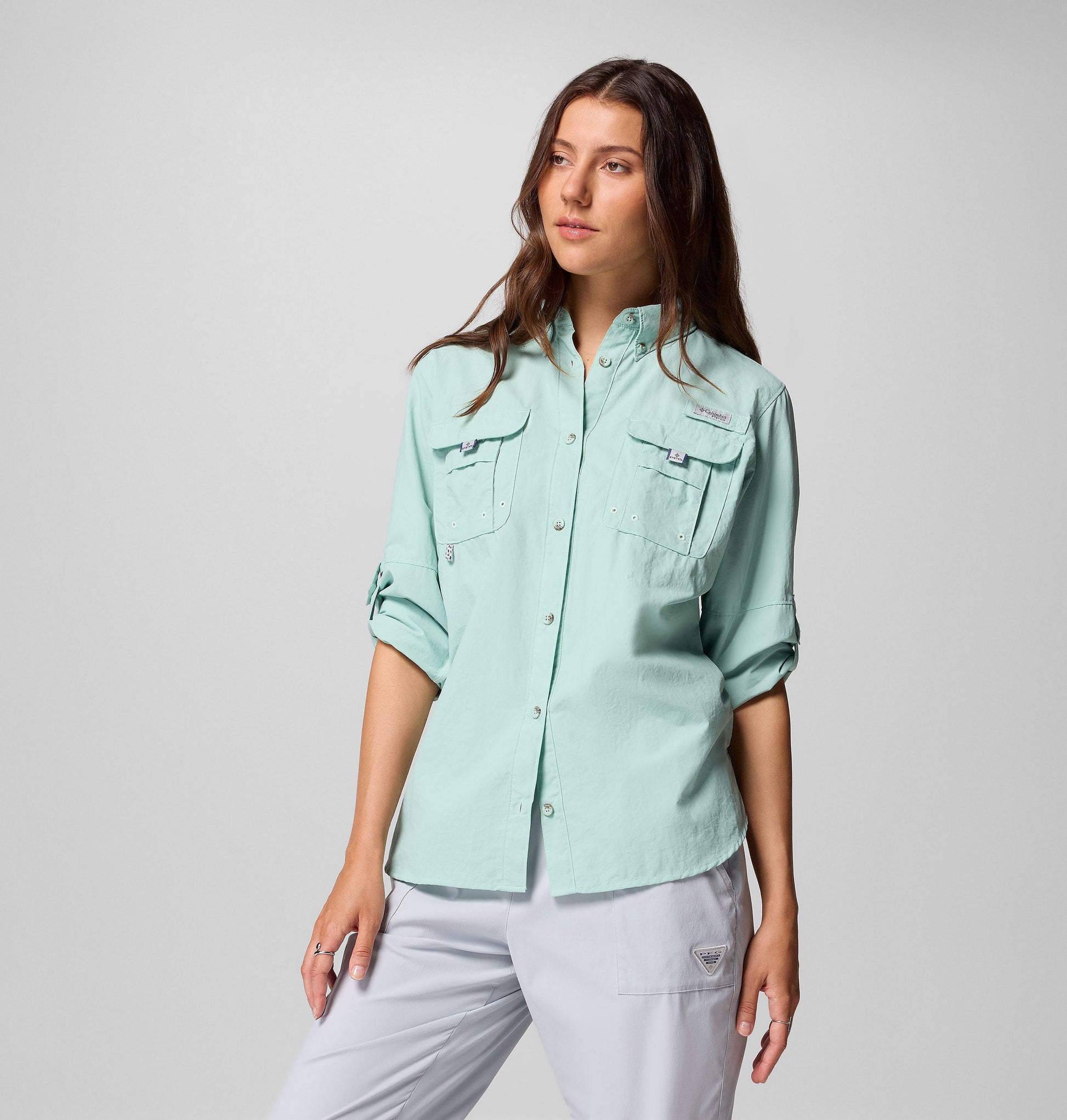 Camisa Columbia Dama 2092981-357 detalle 2