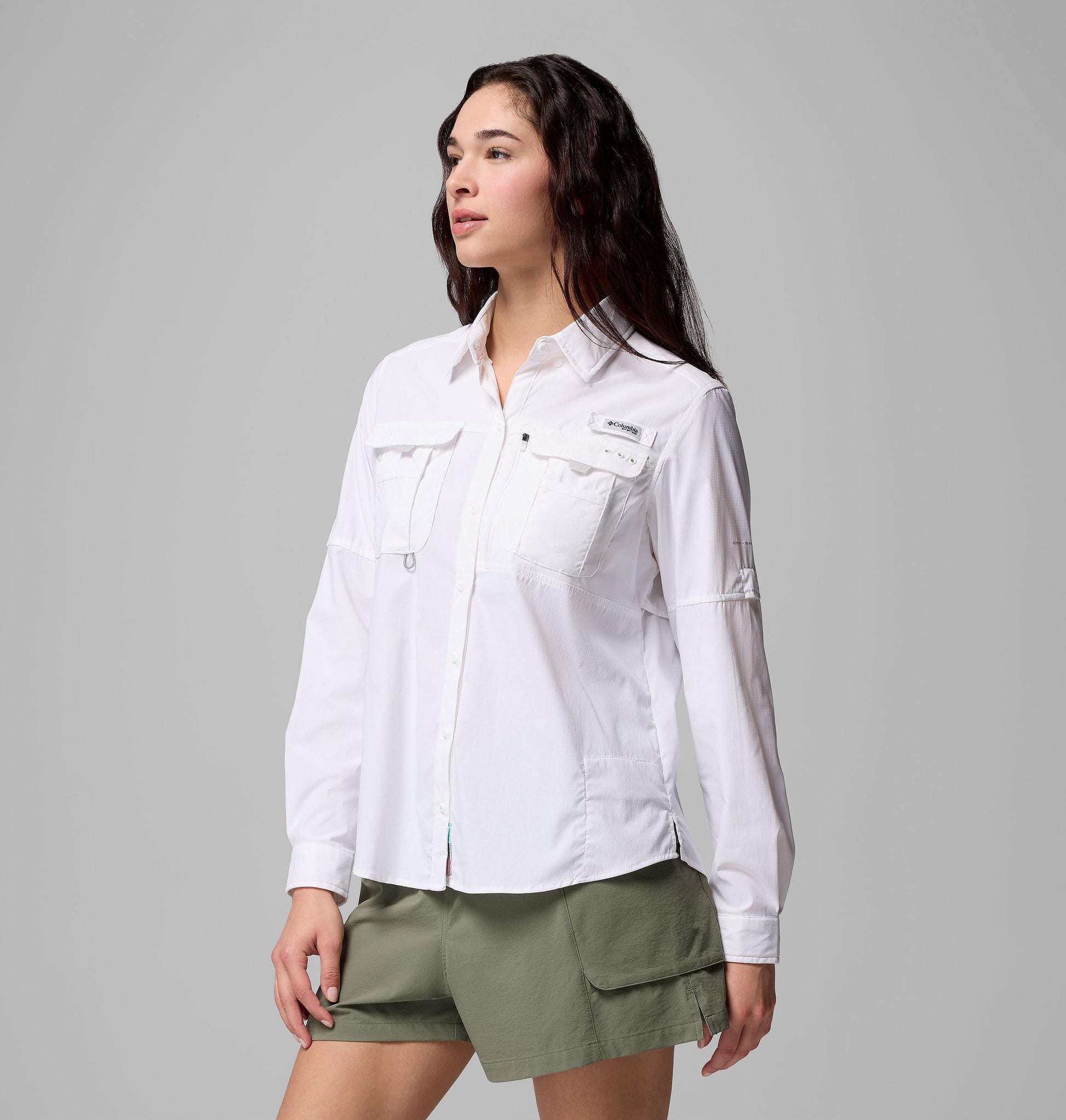 Camisa Columbia Dama 2135101-100 detalle 1